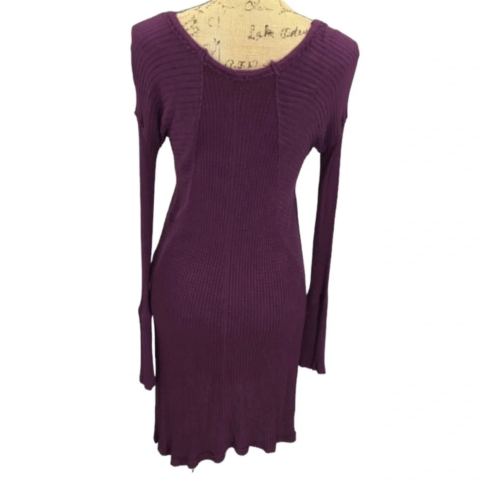 Free People Ventura’s African Violet Dripy Thermal Size Small